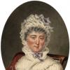 Portret Izabelli z Czartoryskich Lubomirskiej, Carl Hummel de Burdon?, 1816?; gwasz, papier. Muzeum-Zamek w Łańcucie.